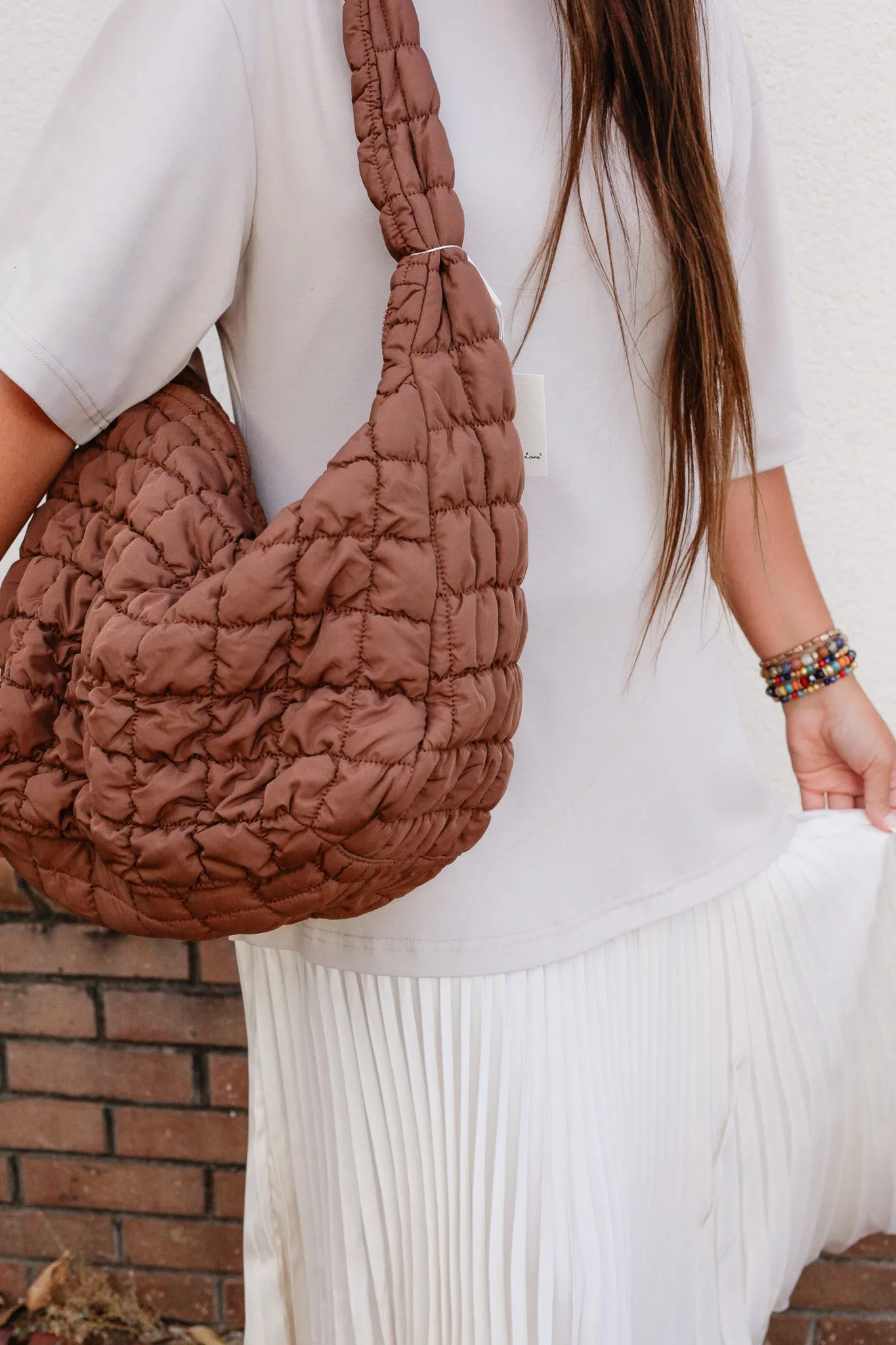 Cora Quilted Puffer Bag