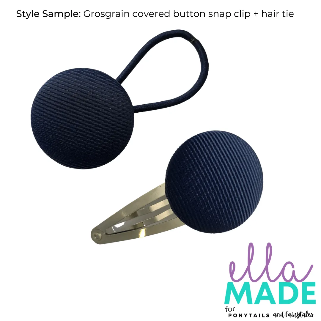 Covered Buttons: Solid Colours - Yellow