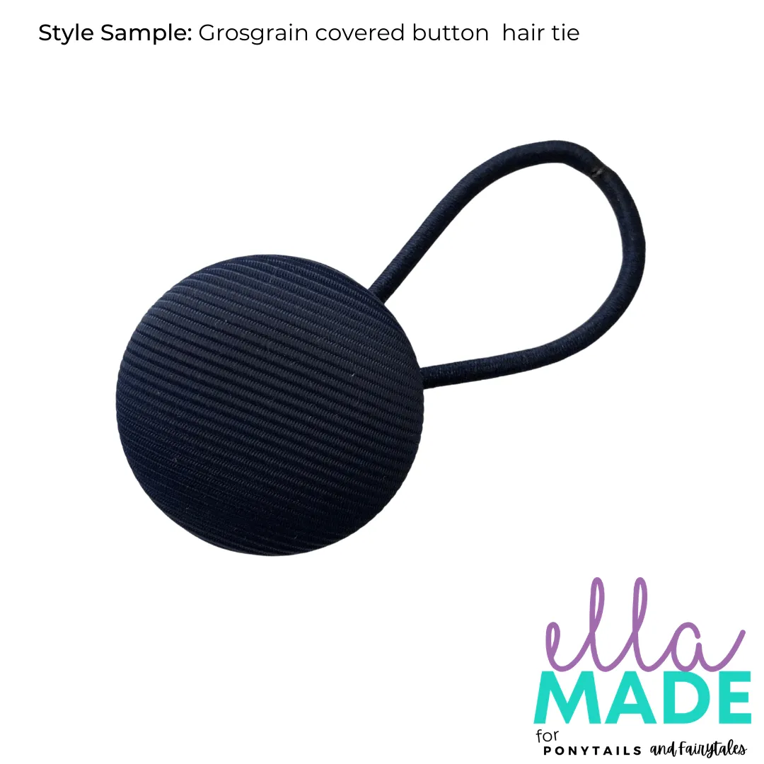 Covered Buttons: Solid Colours - Yellow