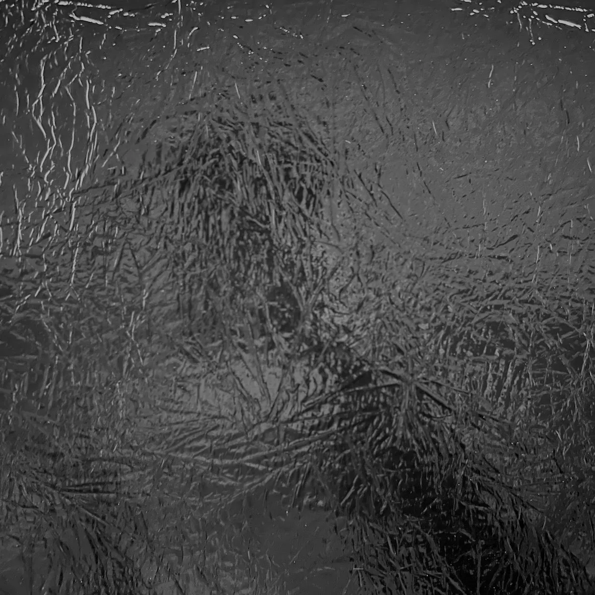 Crushed Distressed Foil Chrome Mirror Reflective Vinyl Fabric
