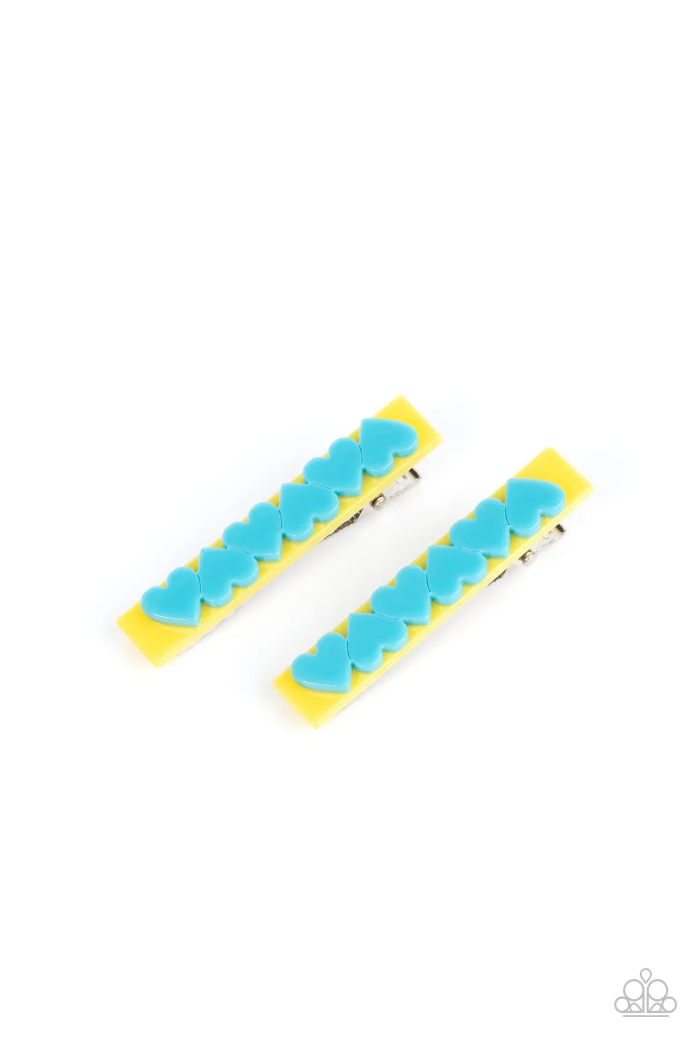 Cutely Cupid - Multi Hair Clip - Paparazzi Accessories