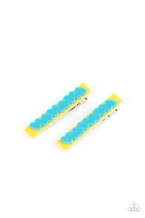 Cutely Cupid - Multi Hair Clip - Paparazzi Accessories