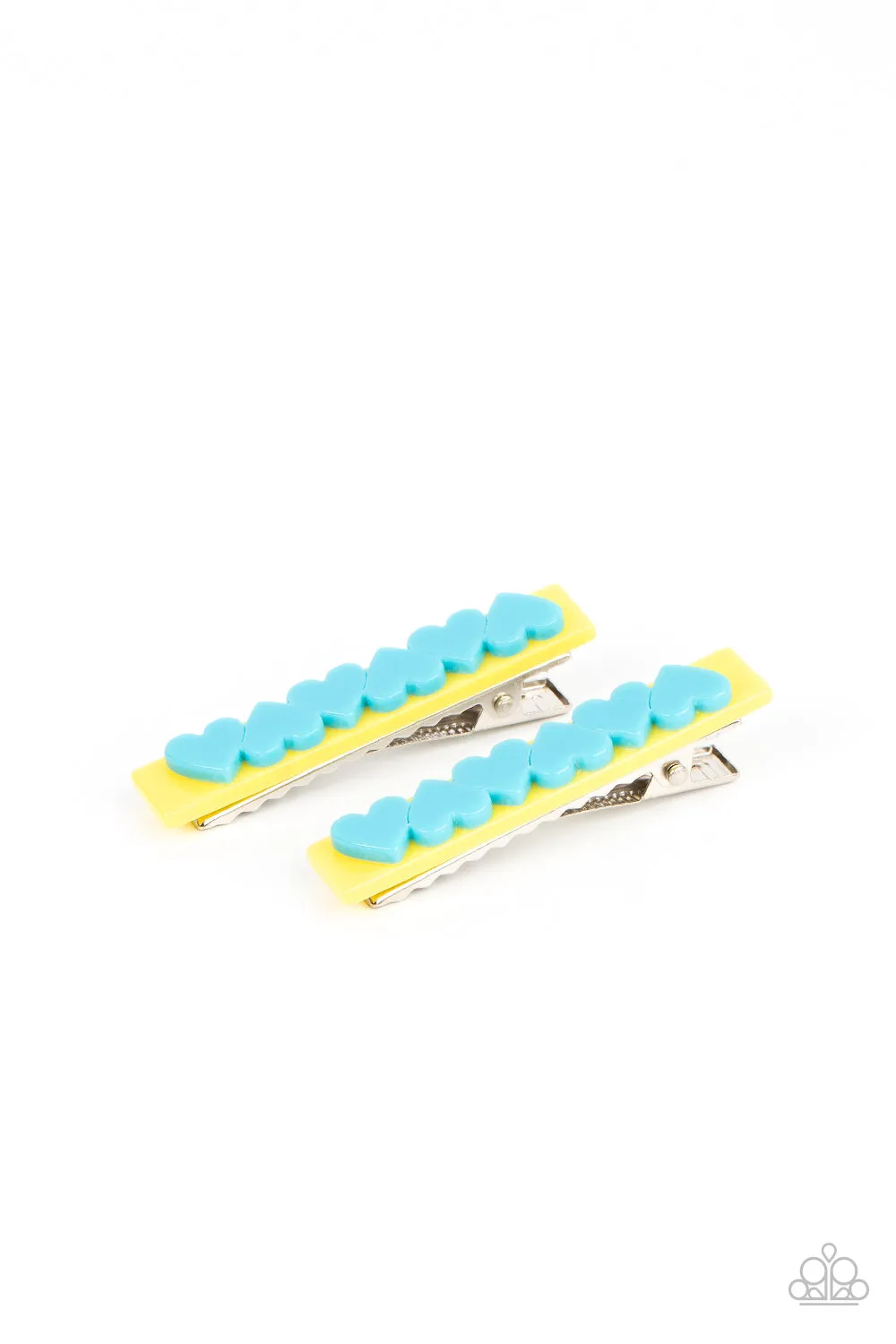 Cutely Cupid - Multi Hair Clip - Paparazzi Accessories