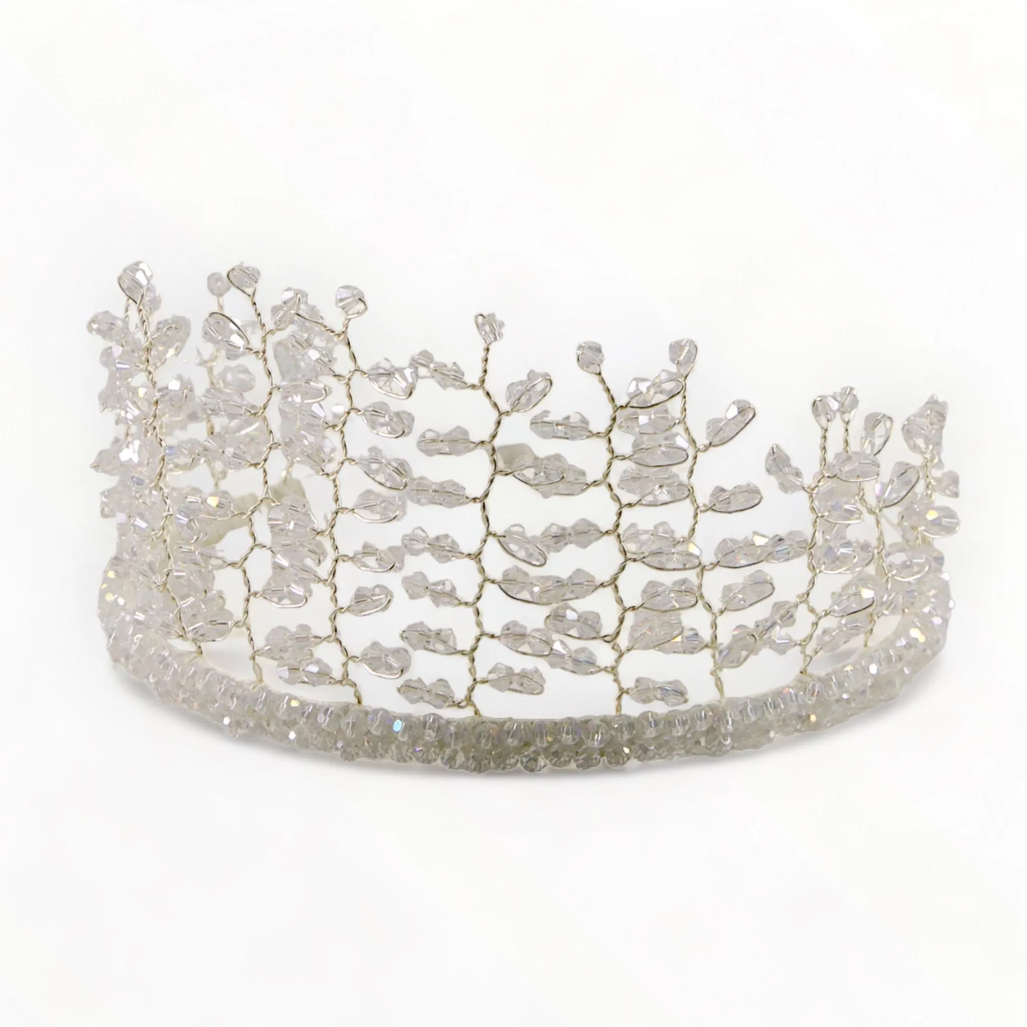 Czarina Designer Childs Crown in Crystal
