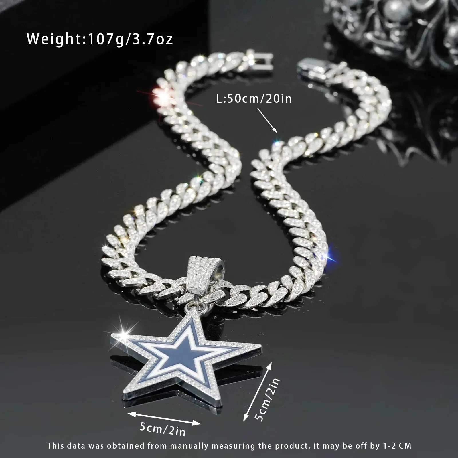 Dallas Cowboys Pendant Necklace