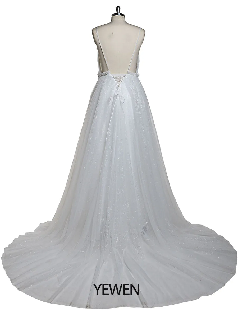 Deep V Neck Tulle Maternity Dress for Photo Shoot Flowers Maternity Dress Maxi Gown Baby Shower Dress Photo Props