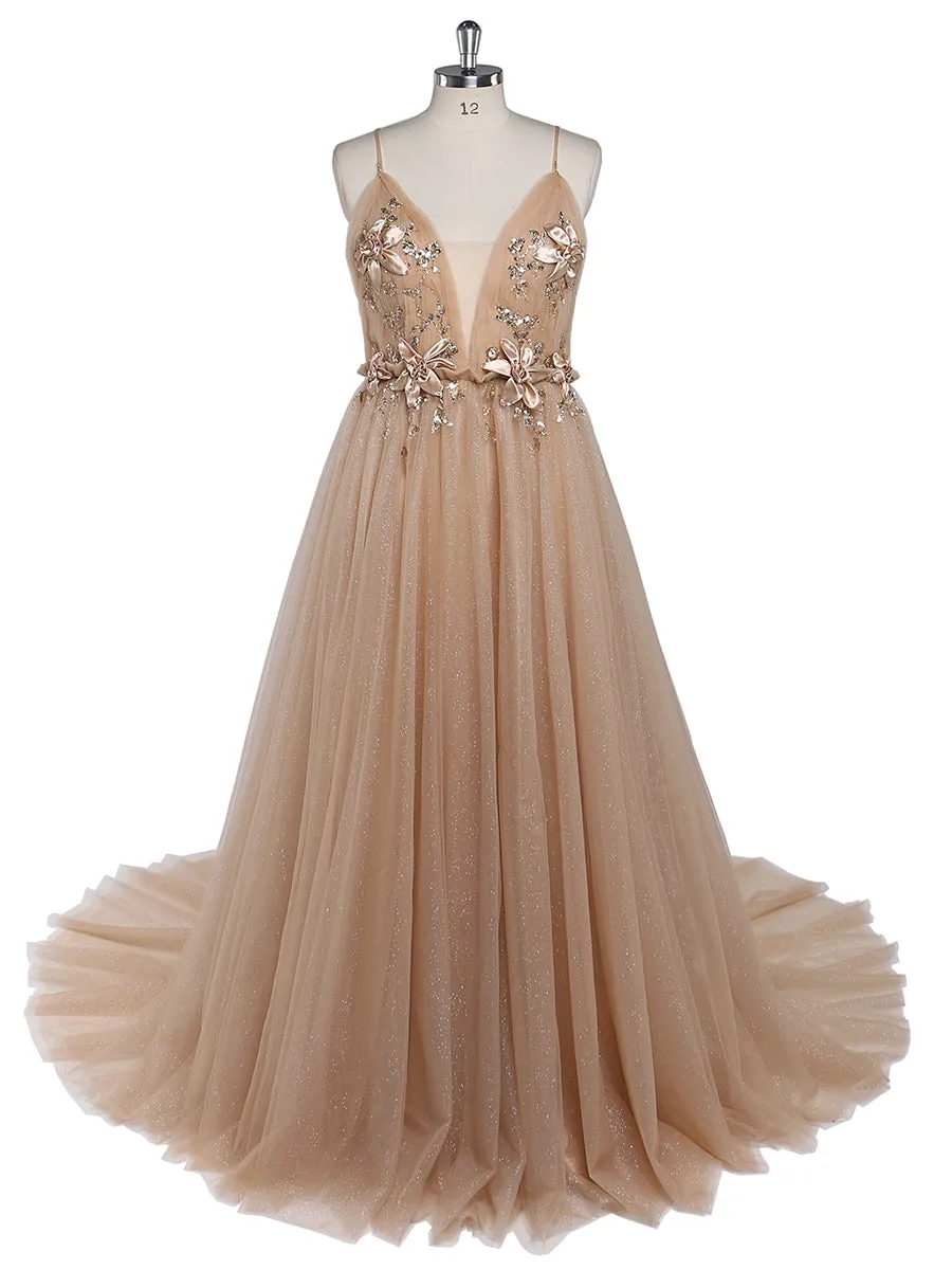 Deep V Neck Tulle Maternity Dress for Photo Shoot Flowers Maternity Dress Maxi Gown Baby Shower Dress Photo Props