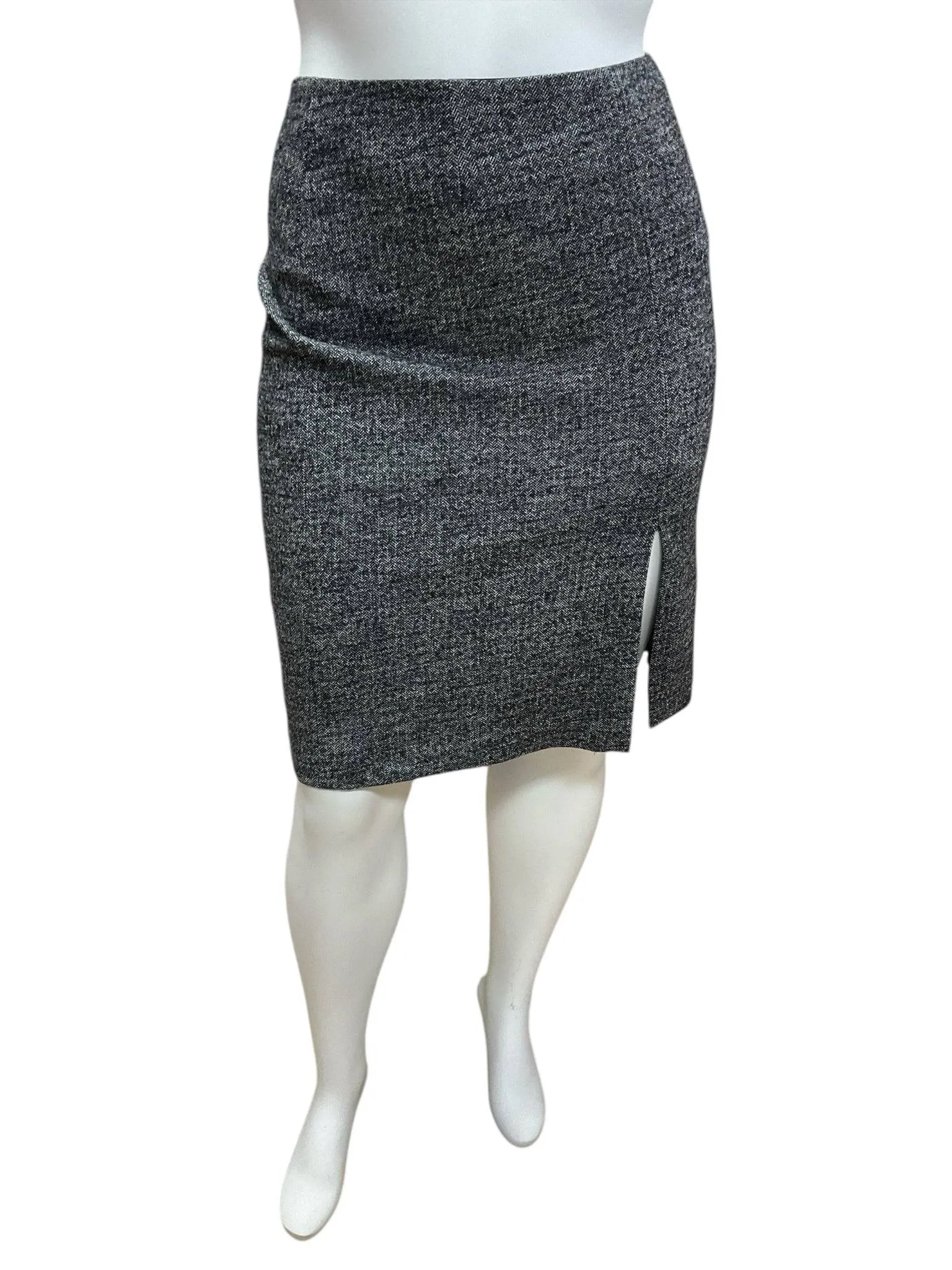 Doncaster Gray Wool Skirt Size 16