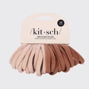 Eco-Friendly Nylon Hair Elastics - 20 pcs