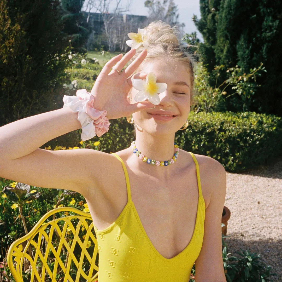 Emi Jay Big Super Bloom Clip in Coconut
