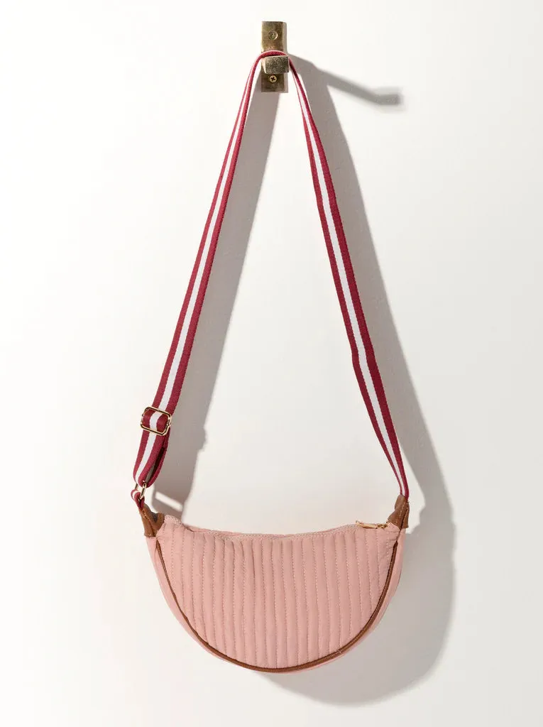 Ezra Crossbody-Blush