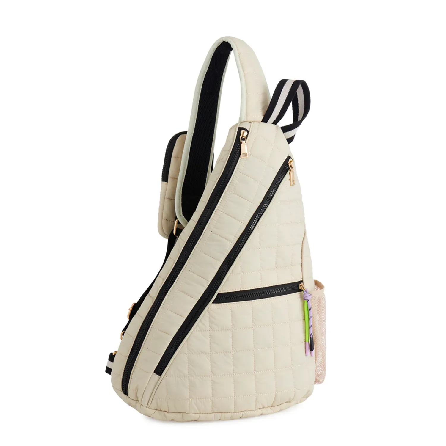 Ezra Quilted Nylon Sling Bag