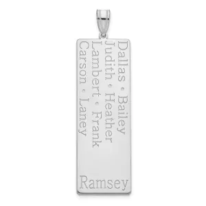 Family Name Pendant