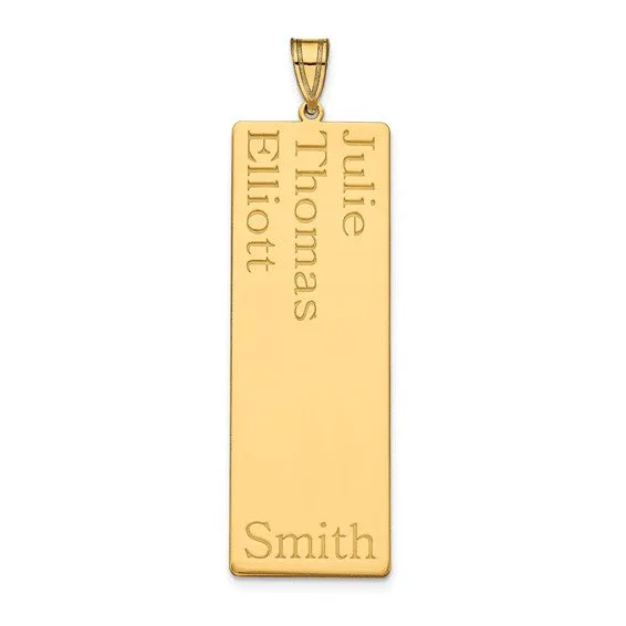 Family Name Pendant