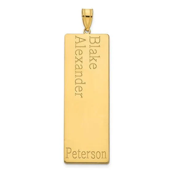 Family Name Pendant