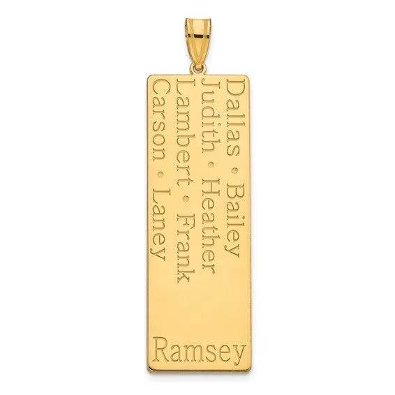 Family Name Pendant