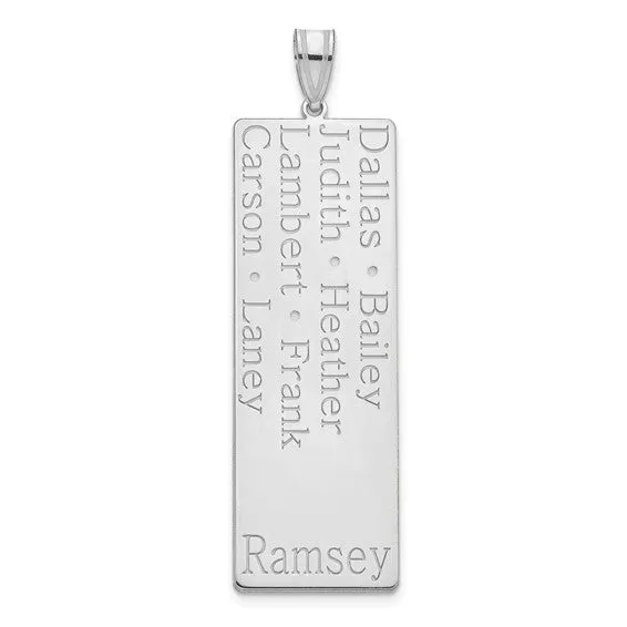 Family Name Pendant