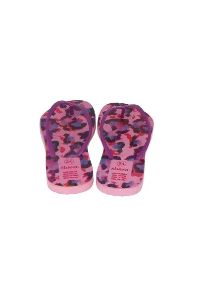 Flip Flops Animal Print Digital