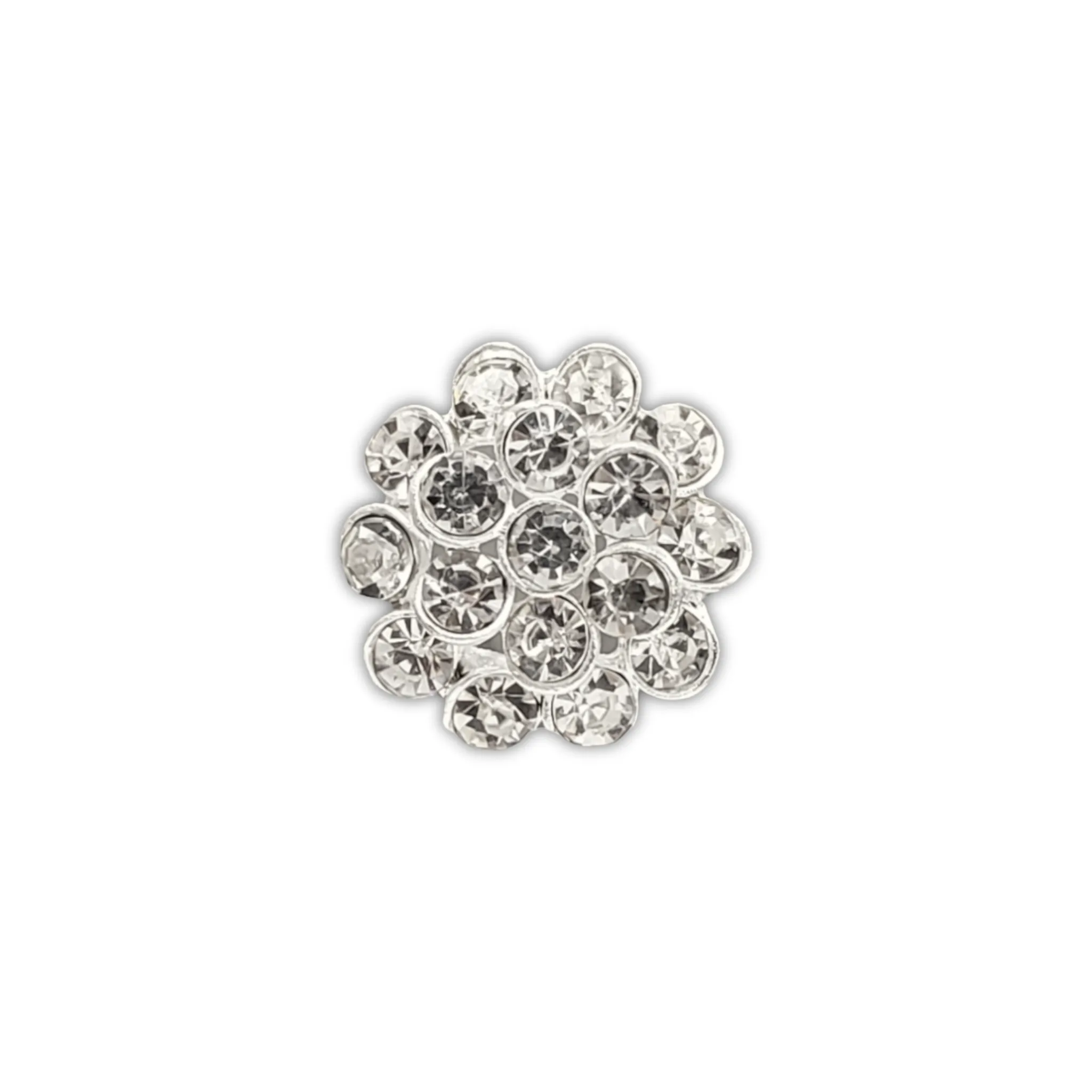 Floral Rhinestone Hair Pin
