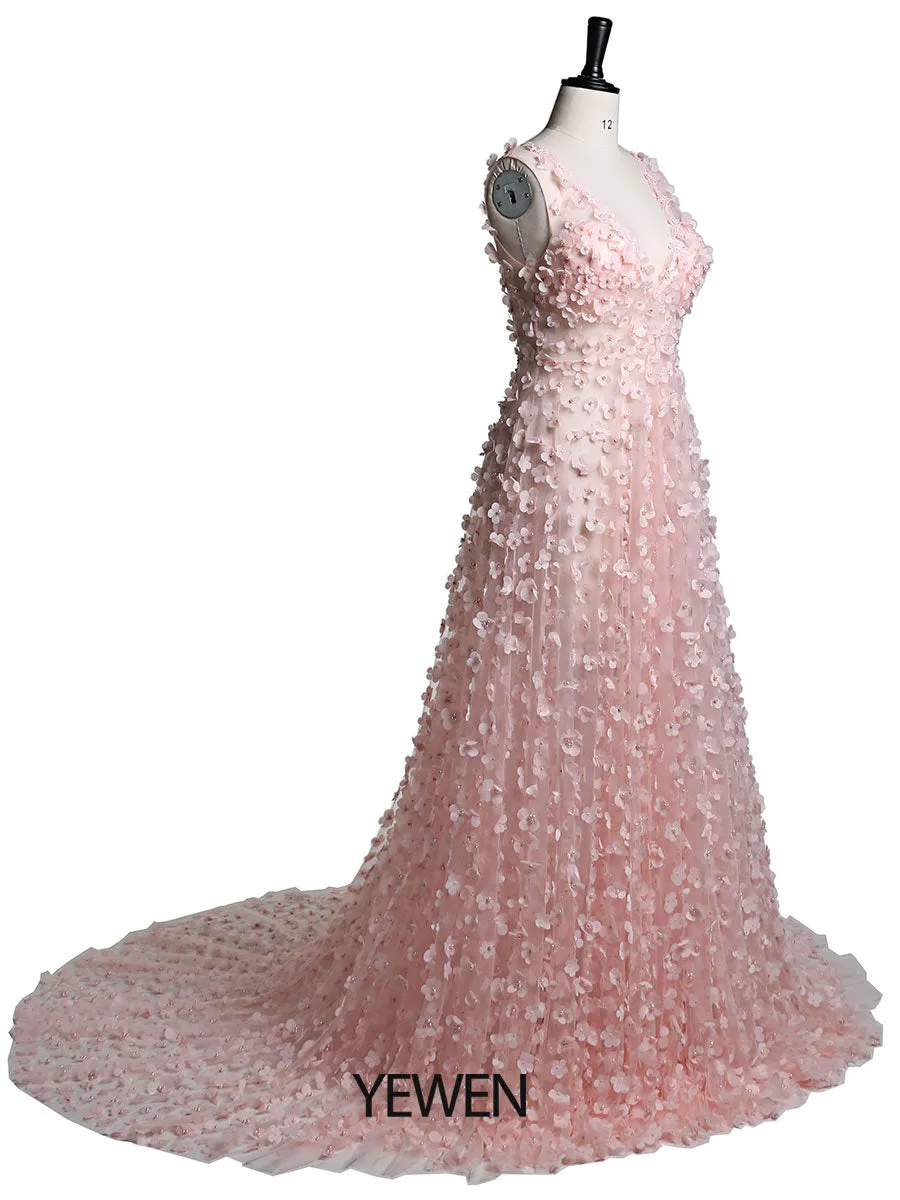 Flower with Pearls Maternity Dress for Photo Shoot Fancy Photography Props Pregnancy Dress Elegence Maxi Gown Photo Shoot