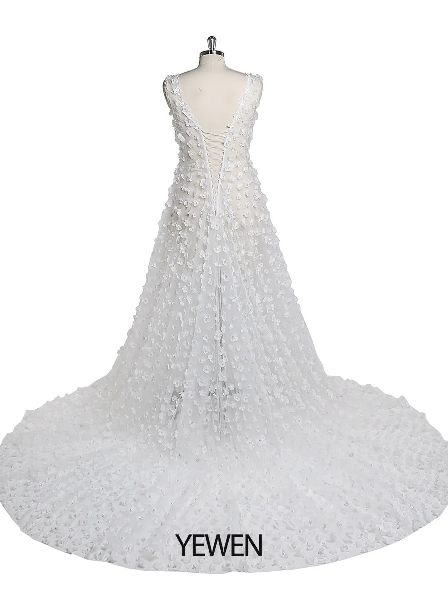 Flower with Pearls Maternity Dress for Photo Shoot Fancy Photography Props Pregnancy Dress Elegence Maxi Gown Photo Shoot