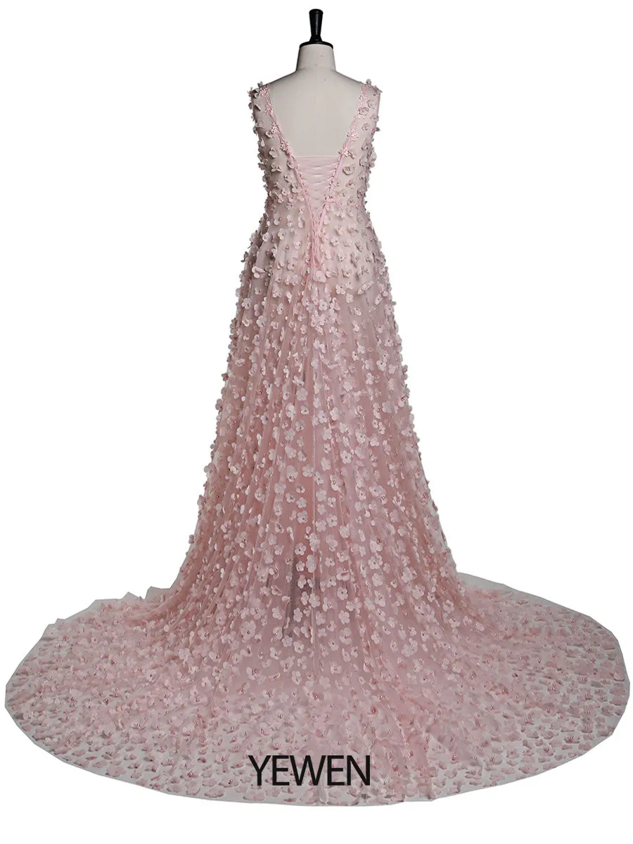 Flower with Pearls Maternity Dress for Photo Shoot Fancy Photography Props Pregnancy Dress Elegence Maxi Gown Photo Shoot