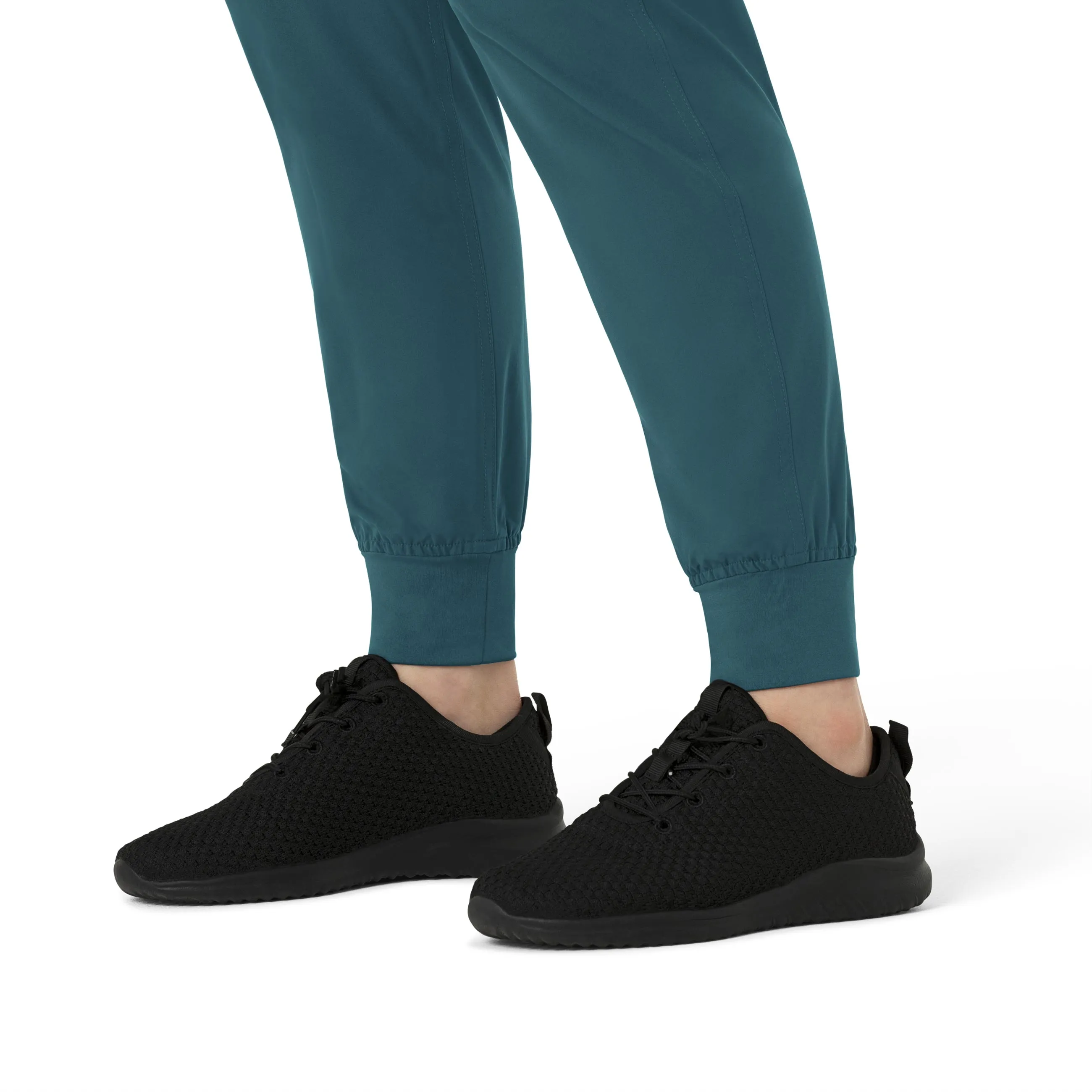 Force Essentials C54113 Maternity Jogger Scrub Pants Caribbean