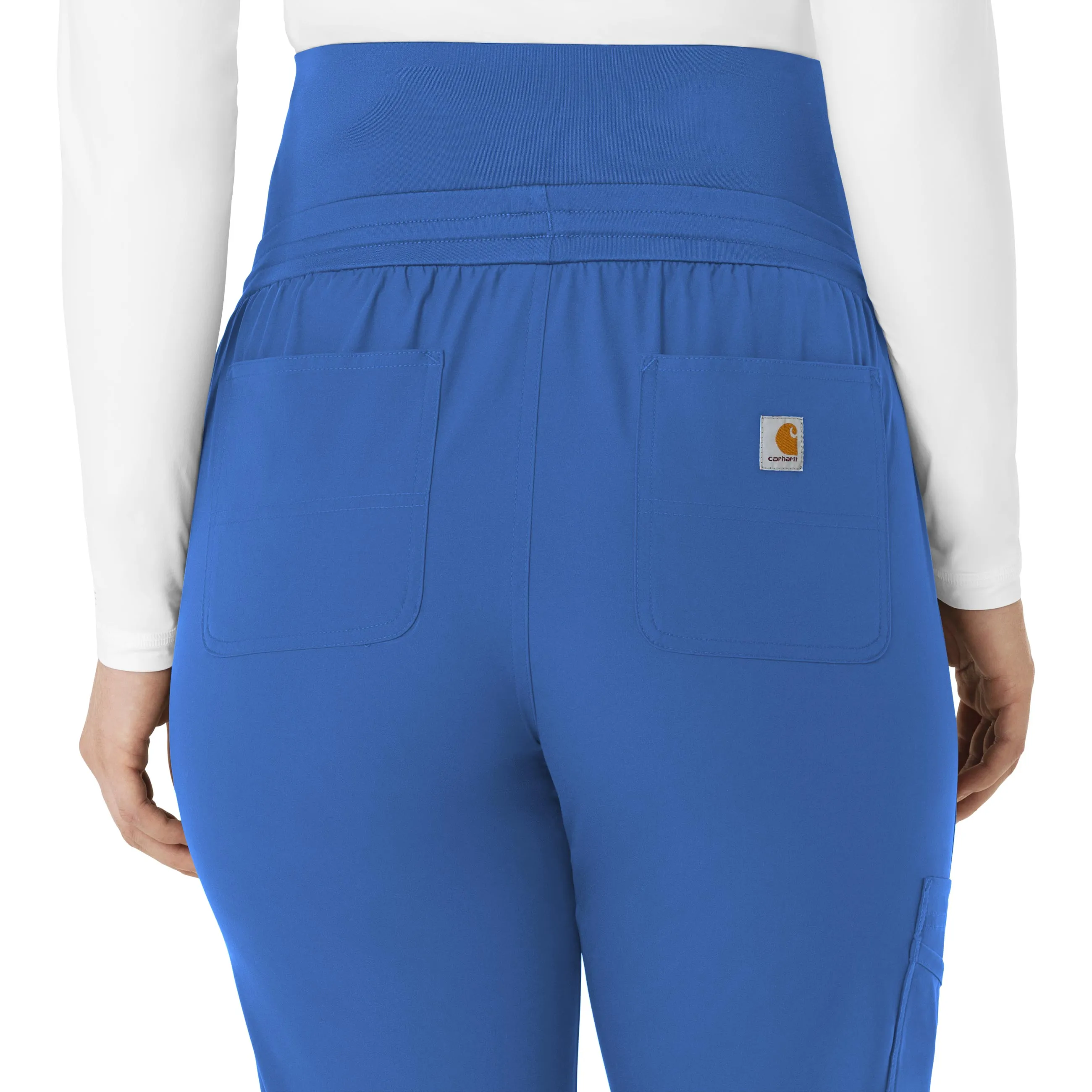 Force Essentials C54113 Maternity Jogger Scrub Pants Royal