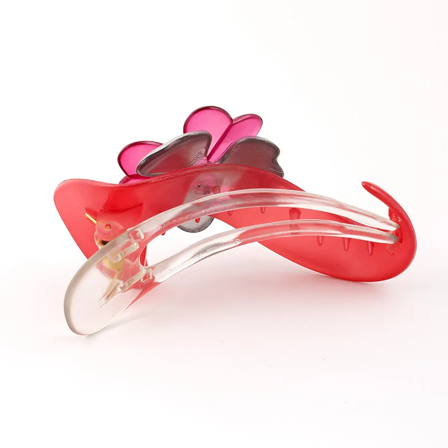 French Pink Plastic Beak Clip