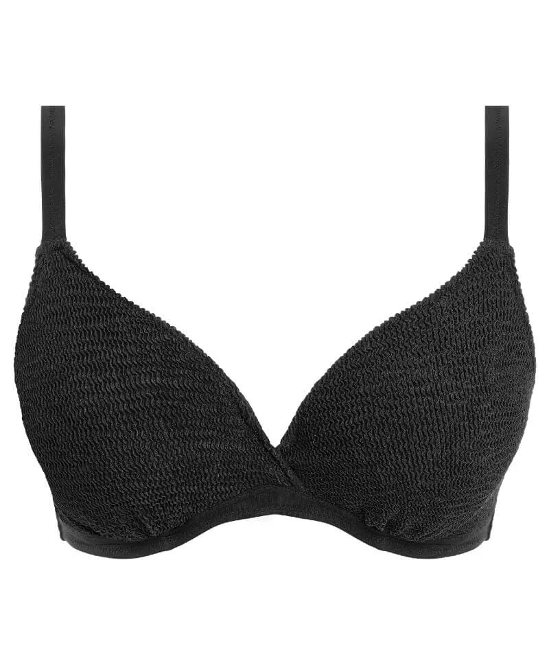 Freya Swim Ibiza Waves Underwire Plunge Bikini Top - Black