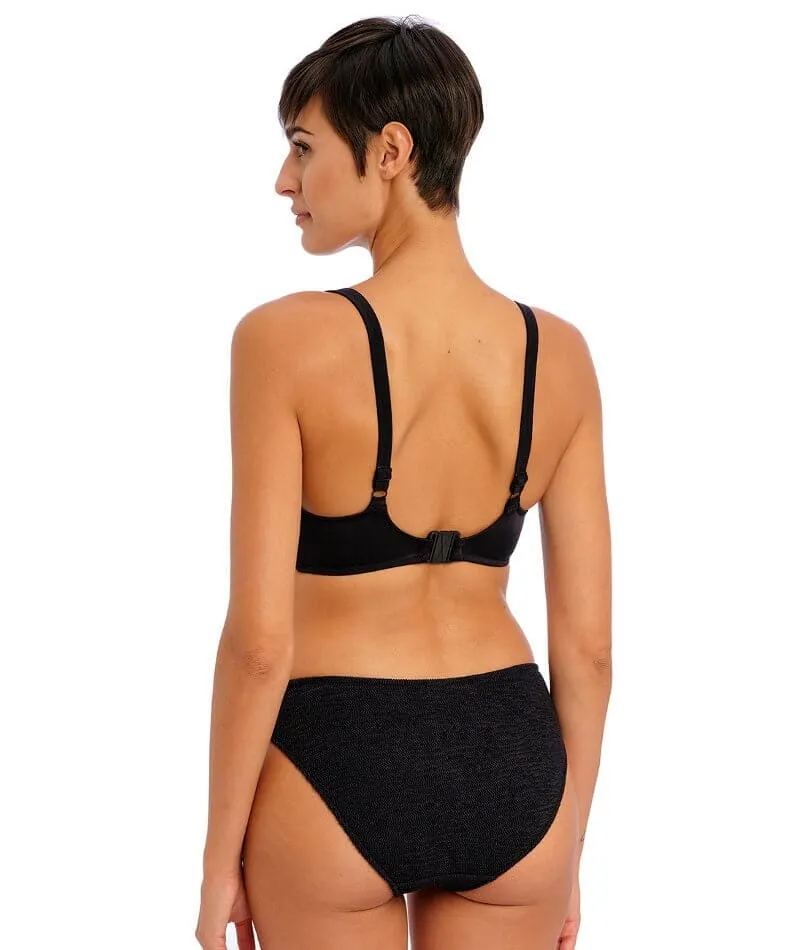Freya Swim Ibiza Waves Underwire Plunge Bikini Top - Black