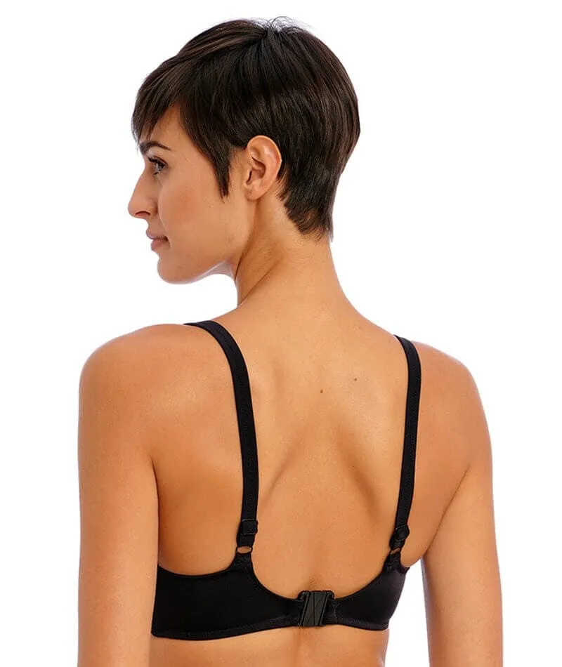 Freya Swim Ibiza Waves Underwire Plunge Bikini Top - Black