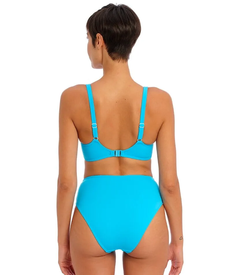 Freya Swim Jewel Cove Underwire Sweetheart Bikini Top - Plain Turquoise