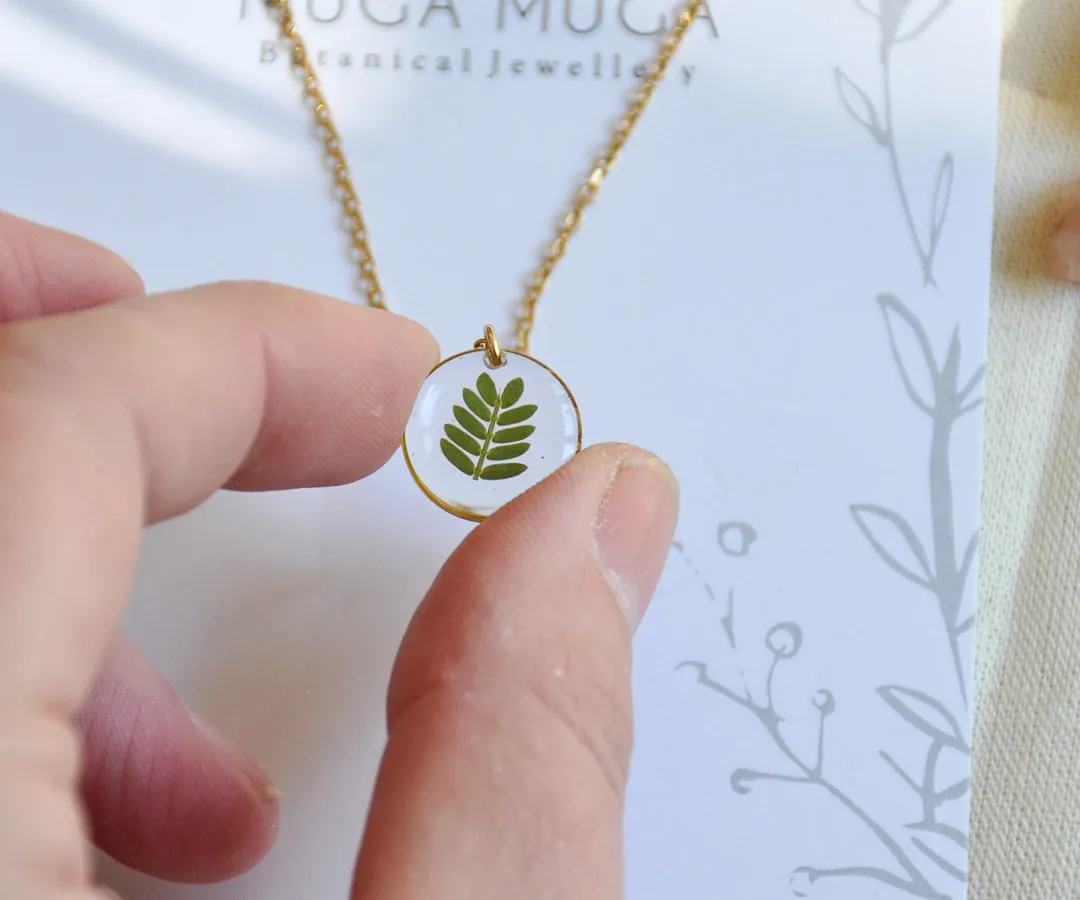 Gold Botanical Necklaces