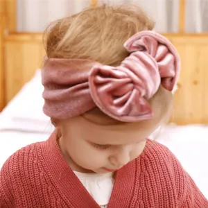 Gold Luxury Hairbands Newborn Baby Turban Infant Toddler Elastic Hair Bands Baby Girl Hair Accessories For Kids