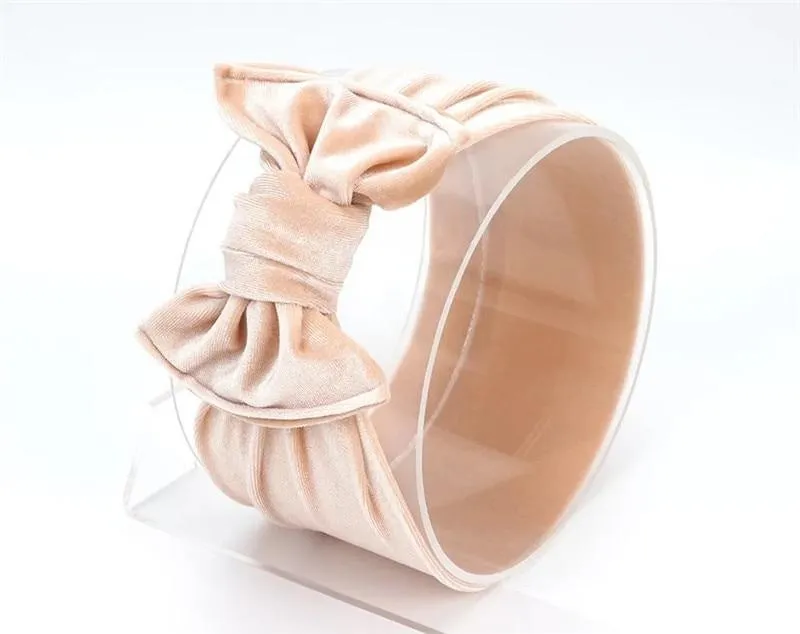 Gold Luxury Hairbands Newborn Baby Turban Infant Toddler Elastic Hair Bands Baby Girl Hair Accessories For Kids