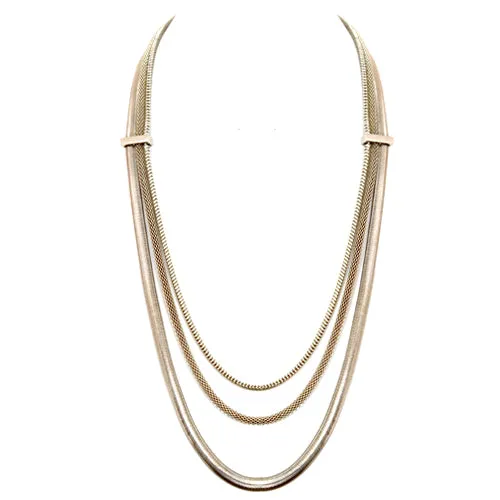 GOLD NECKLACE  #FW1202271 (NC10)