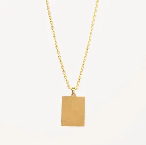 Golden Lola Pendant Necklace