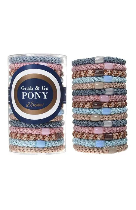 Grab & Go Ponytail Holders - Ballerina