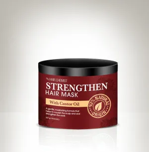 Hair Chemist Strengthen Hair Mask with Castor Oil 8 oz.