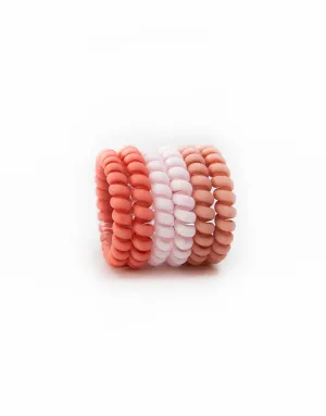 Hair Coils - 3 or 6 Pack - Fairy Floss
