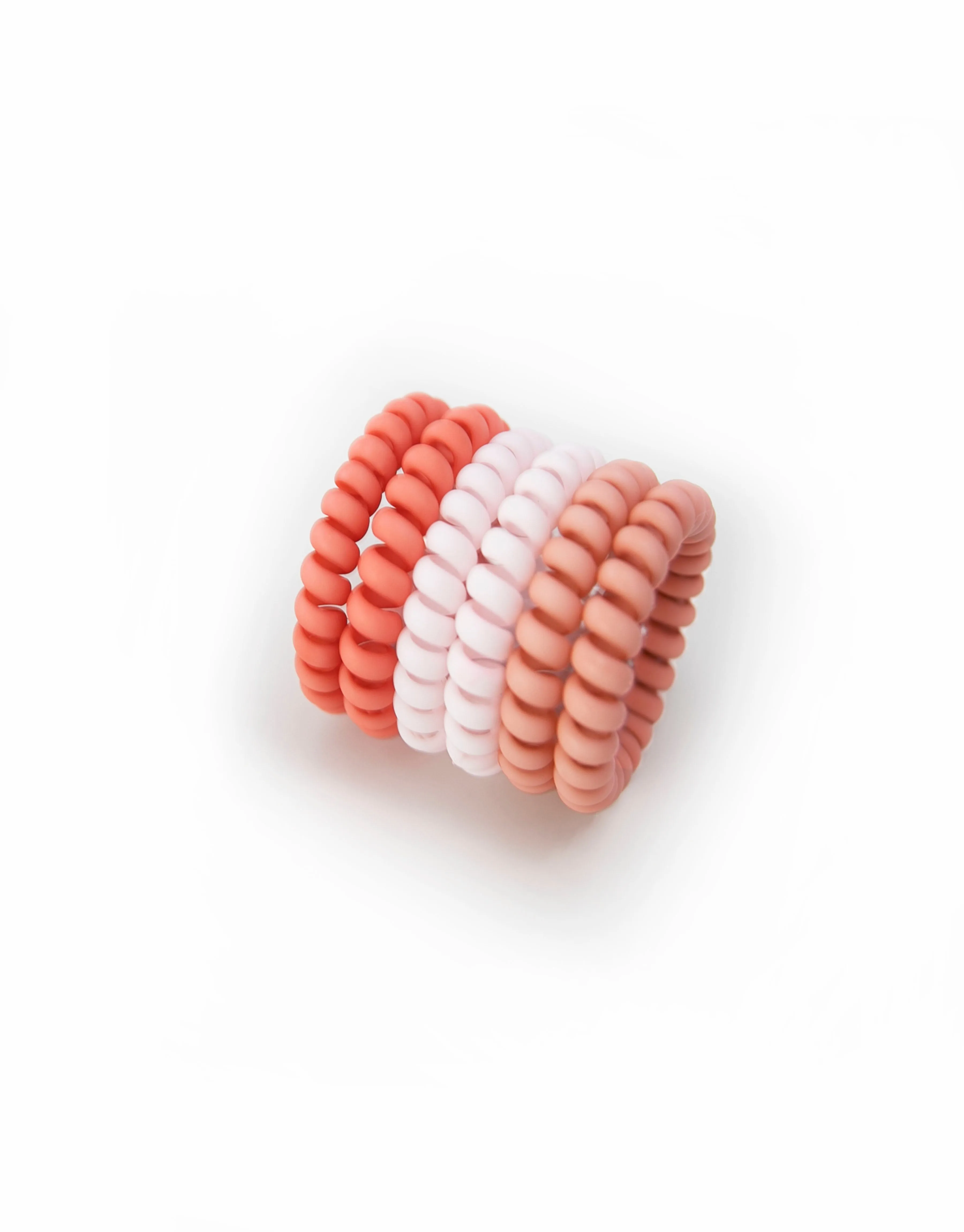 Hair Coils - 3 or 6 Pack - Fairy Floss