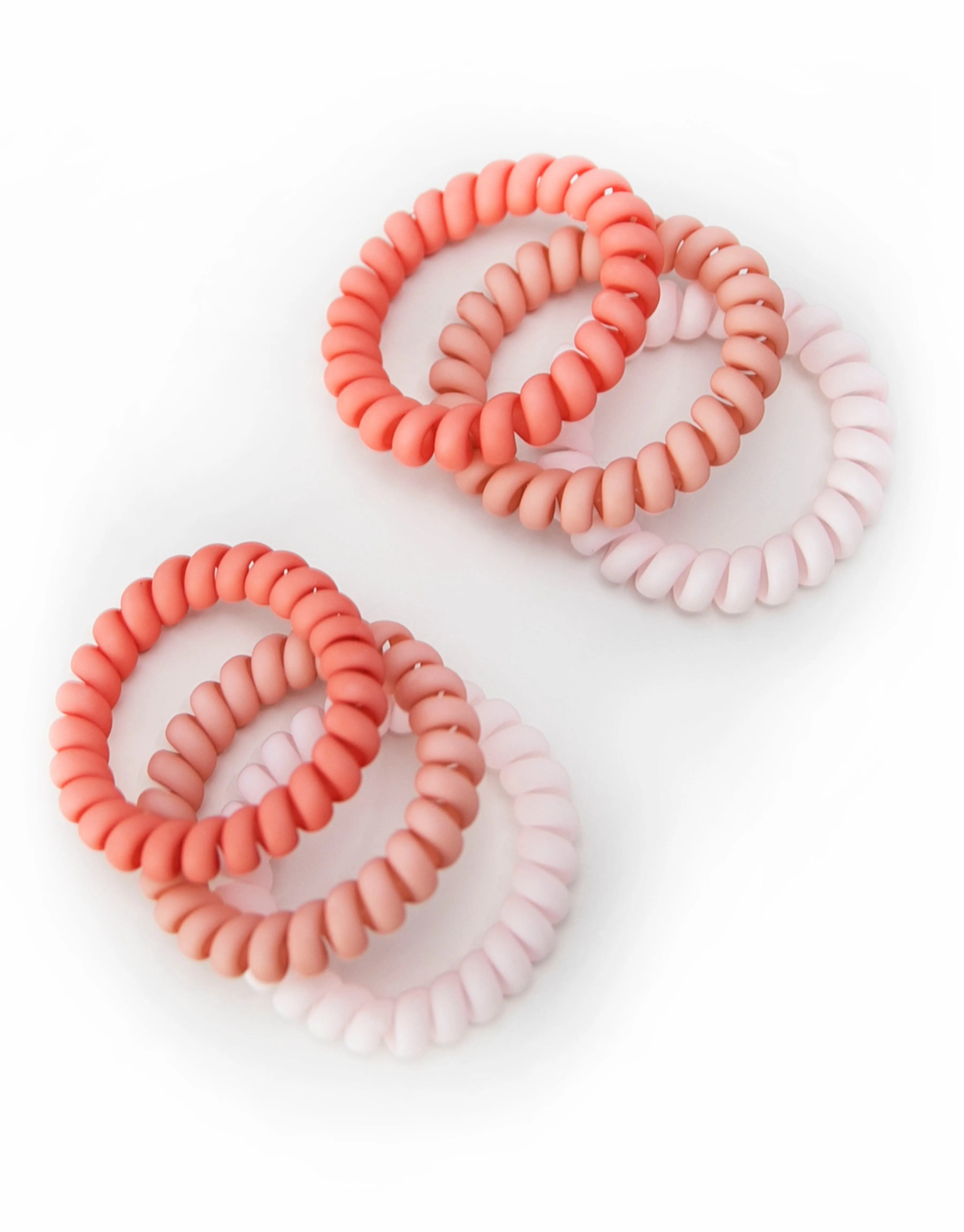 Hair Coils - 3 or 6 Pack - Fairy Floss