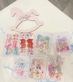 Handmade Hairbow Clips