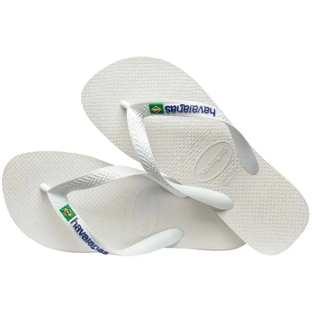 Havaianas Logo Brasil White