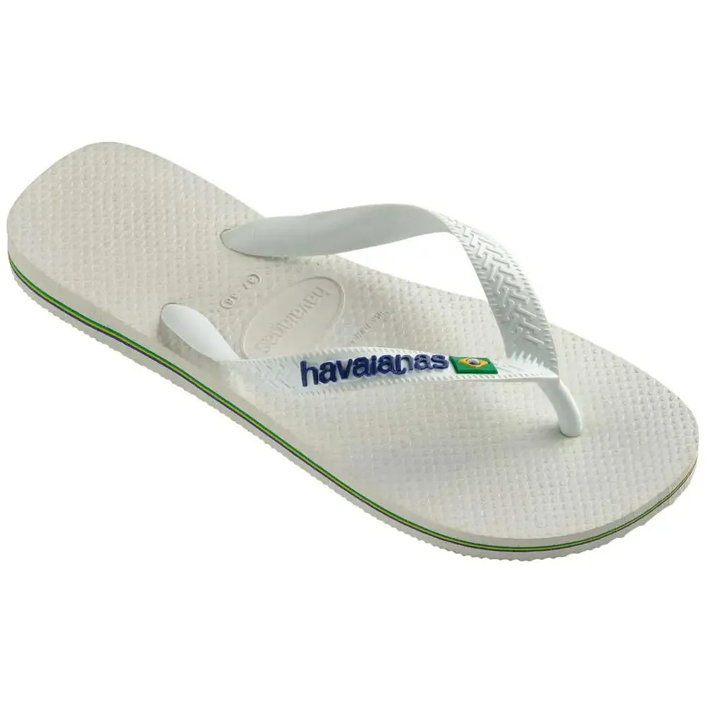 Havaianas Logo Brasil White