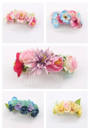 Hawa Flower Hair Comb