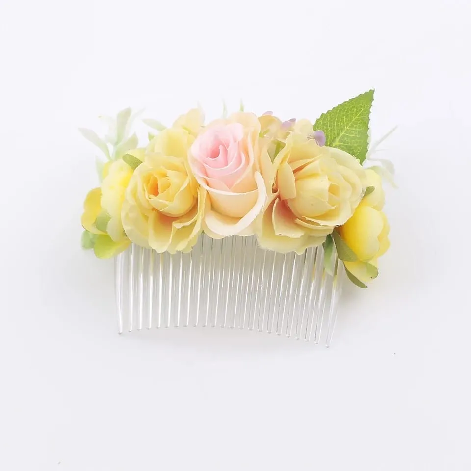 Hawa Flower Hair Comb