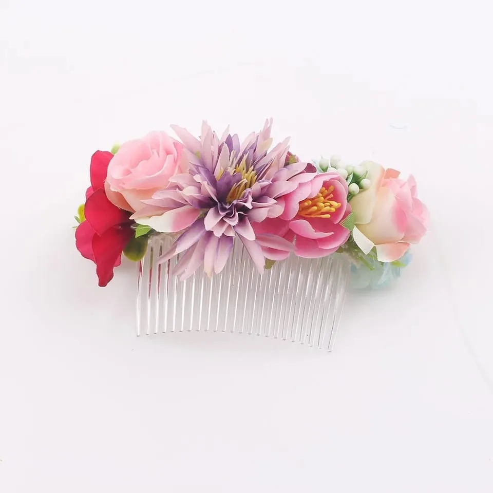 Hawa Flower Hair Comb