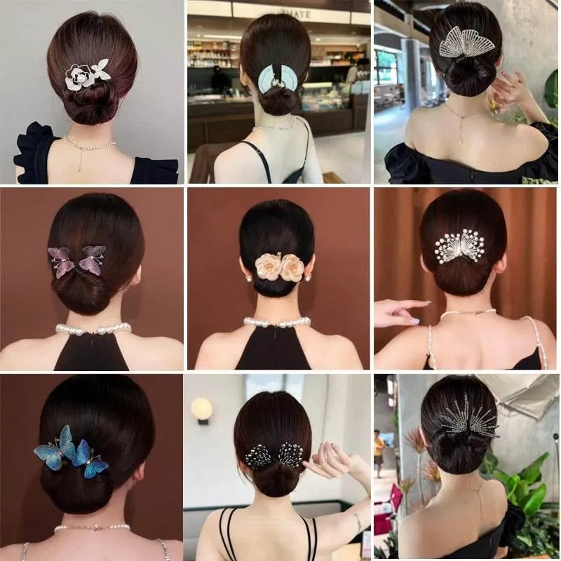 Invisible Coiled Hair Clips - Lazy Hair Accessories